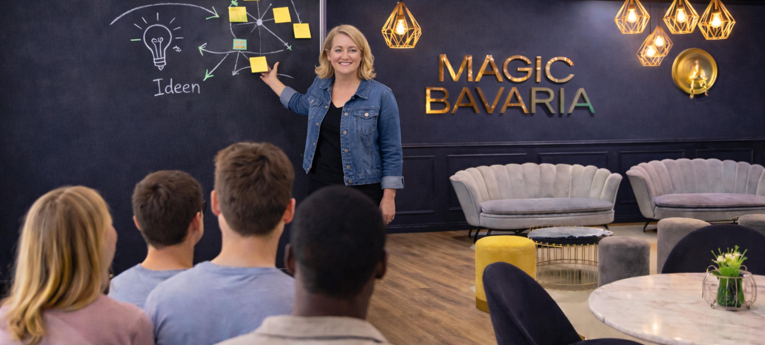 MAGIC TEAMWORK - ERLEBEN, STATT NUR ZU REDEN in Magic Bavaria Erlebnismuseum / München 1