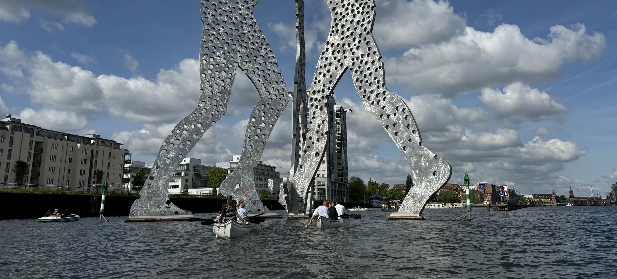 Teamevent in Berlin - Kanutour im Mannschaftskanadier 2