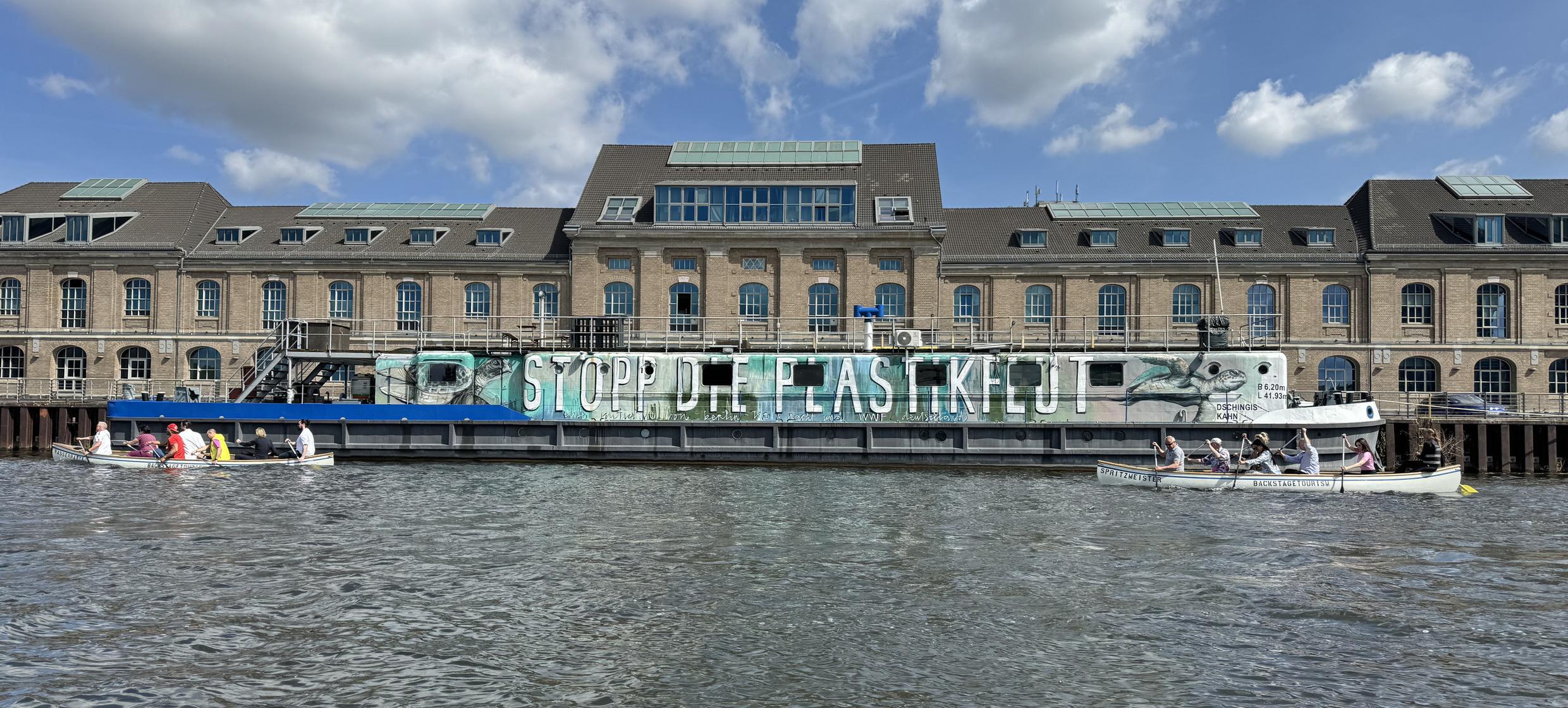 Teamevent in Berlin - Kanutour im Mannschaftskanadier 5