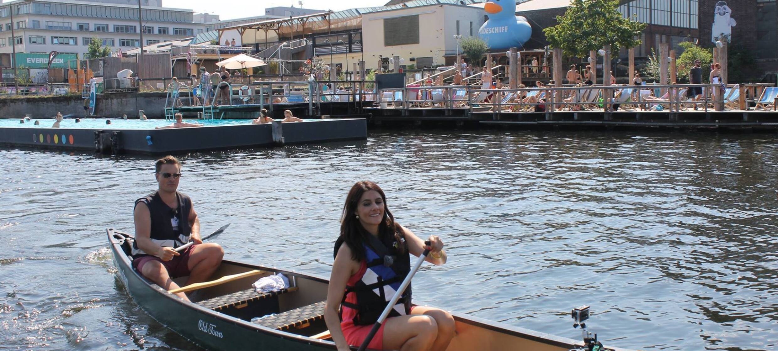 Geführte Kanutour durch Berlin - Walking on Water 3