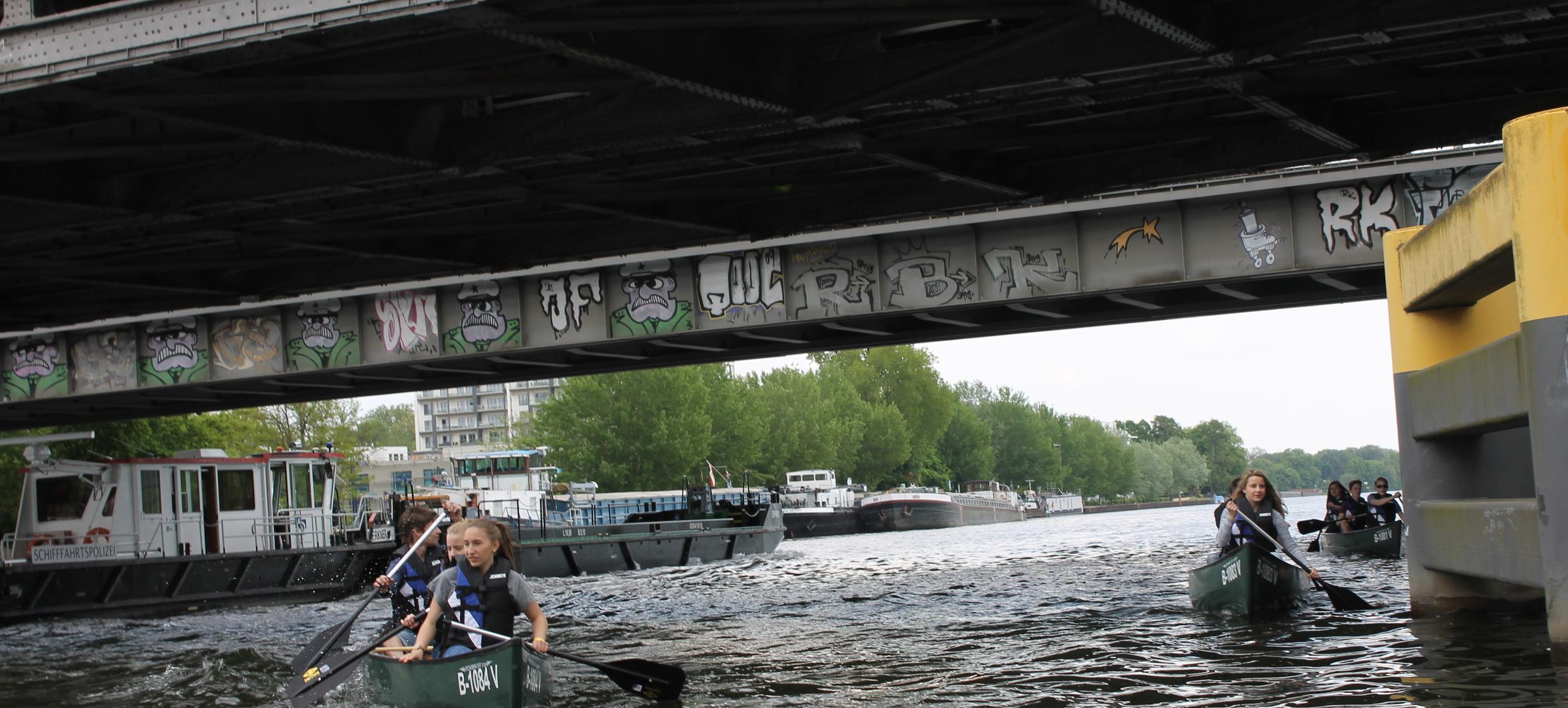 Geführte Kanutour durch Berlin - Walking on Water 4