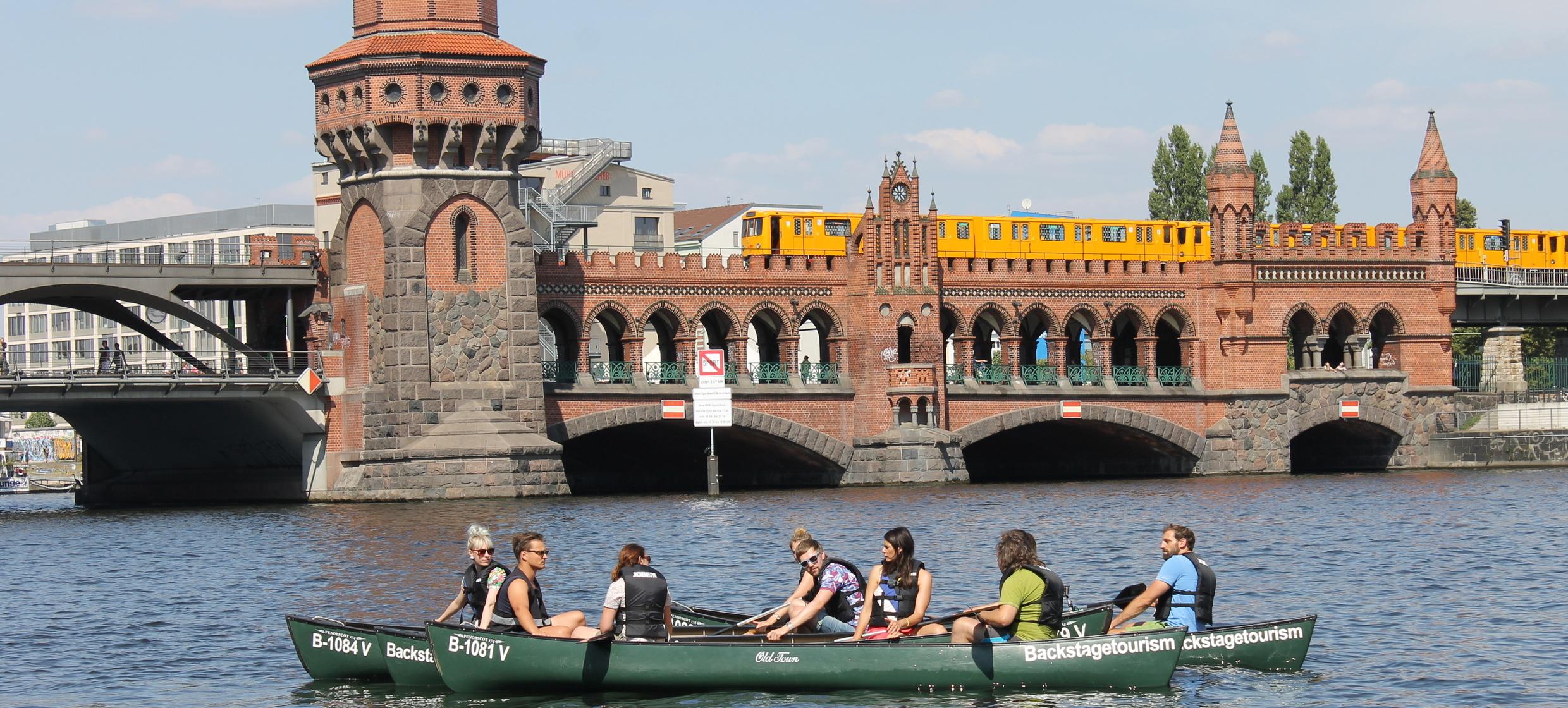Geführte Kanutour durch Berlin - Walking on Water 5