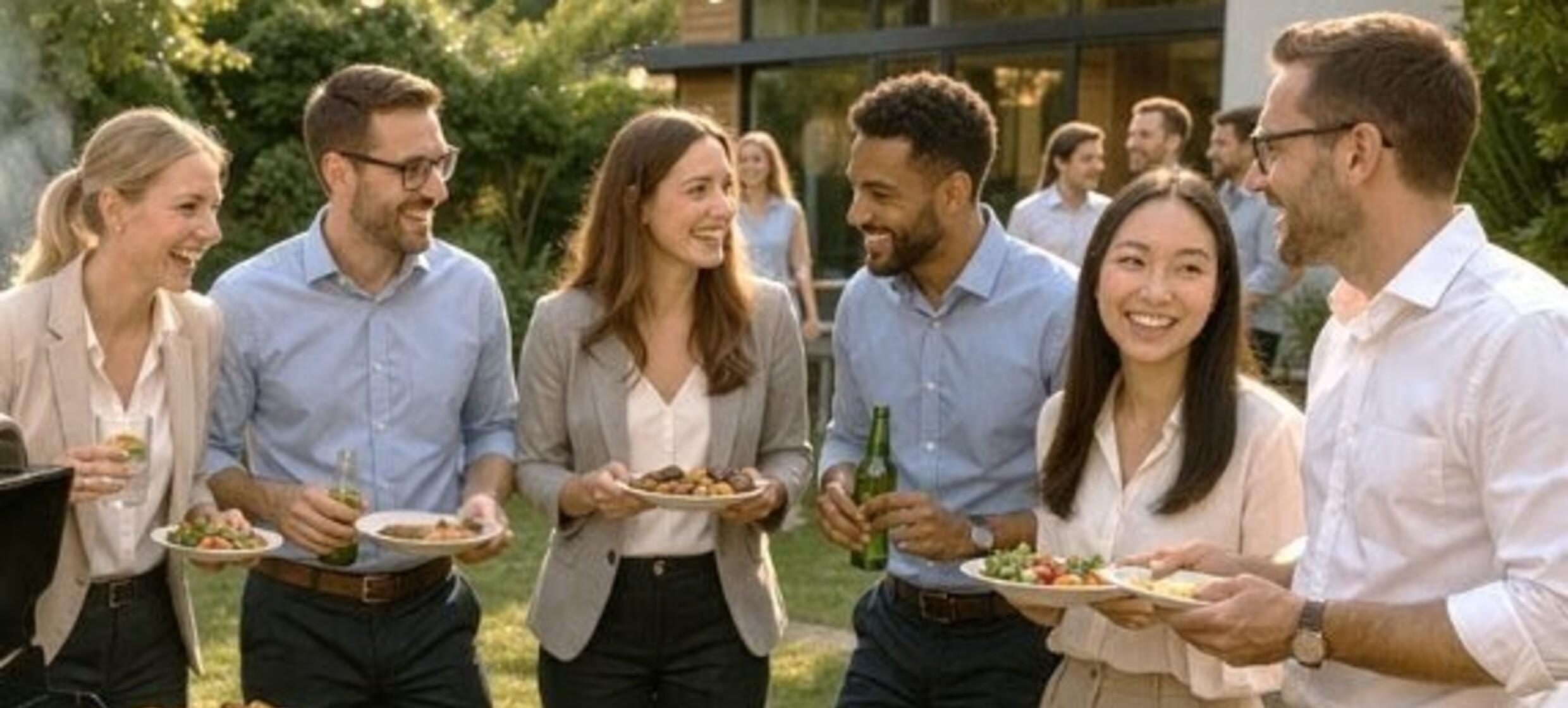 „Sundowner“ Team-Barbecue im Crowne Plaza Hamburg - City Alster in Crowne Plaza Hamburg - City Alster / Hamburg 1