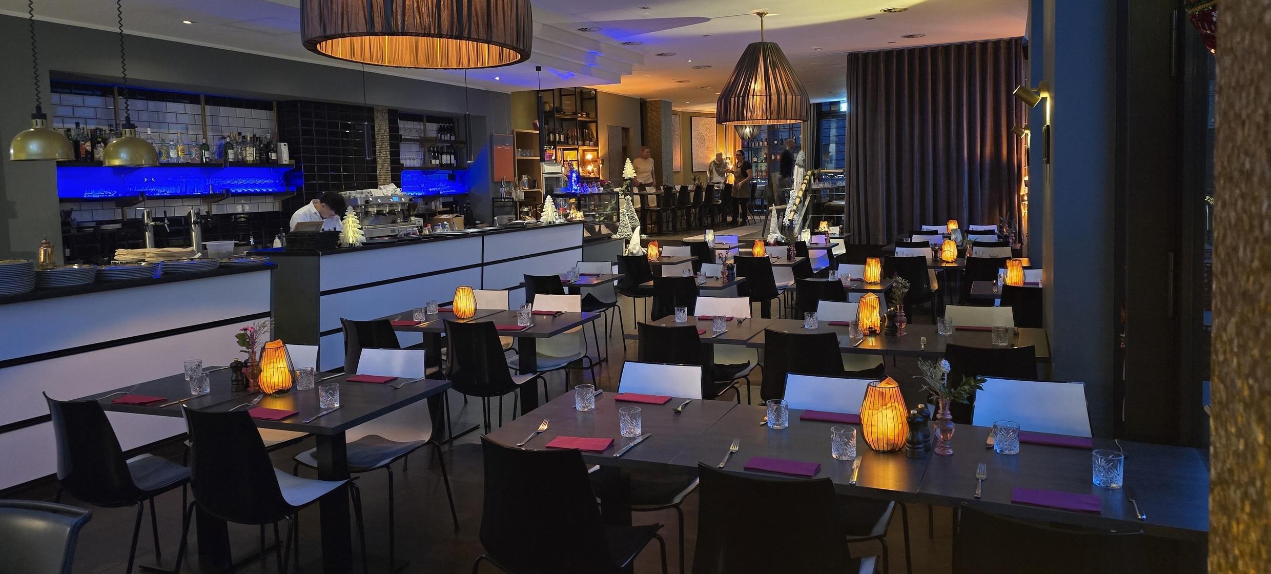 Weihnachtsfeier im Restaurant