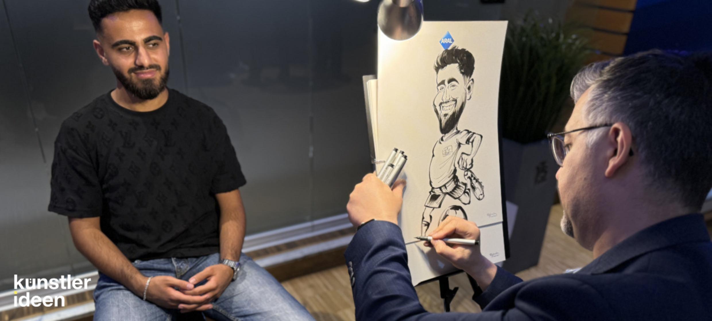 Schnellzeichner als interaktives Event-Highlight 3