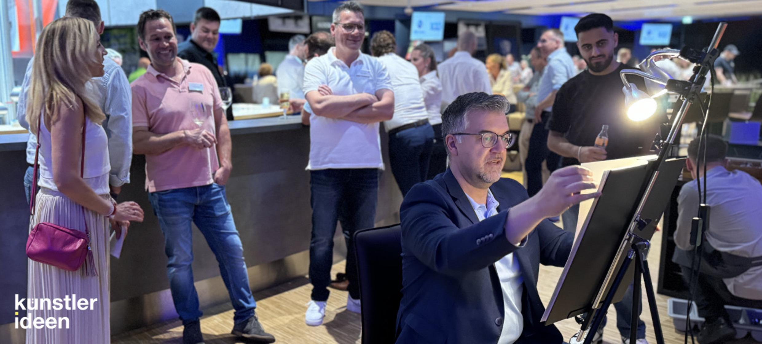 Schnellzeichner als interaktives Event-Highlight 2