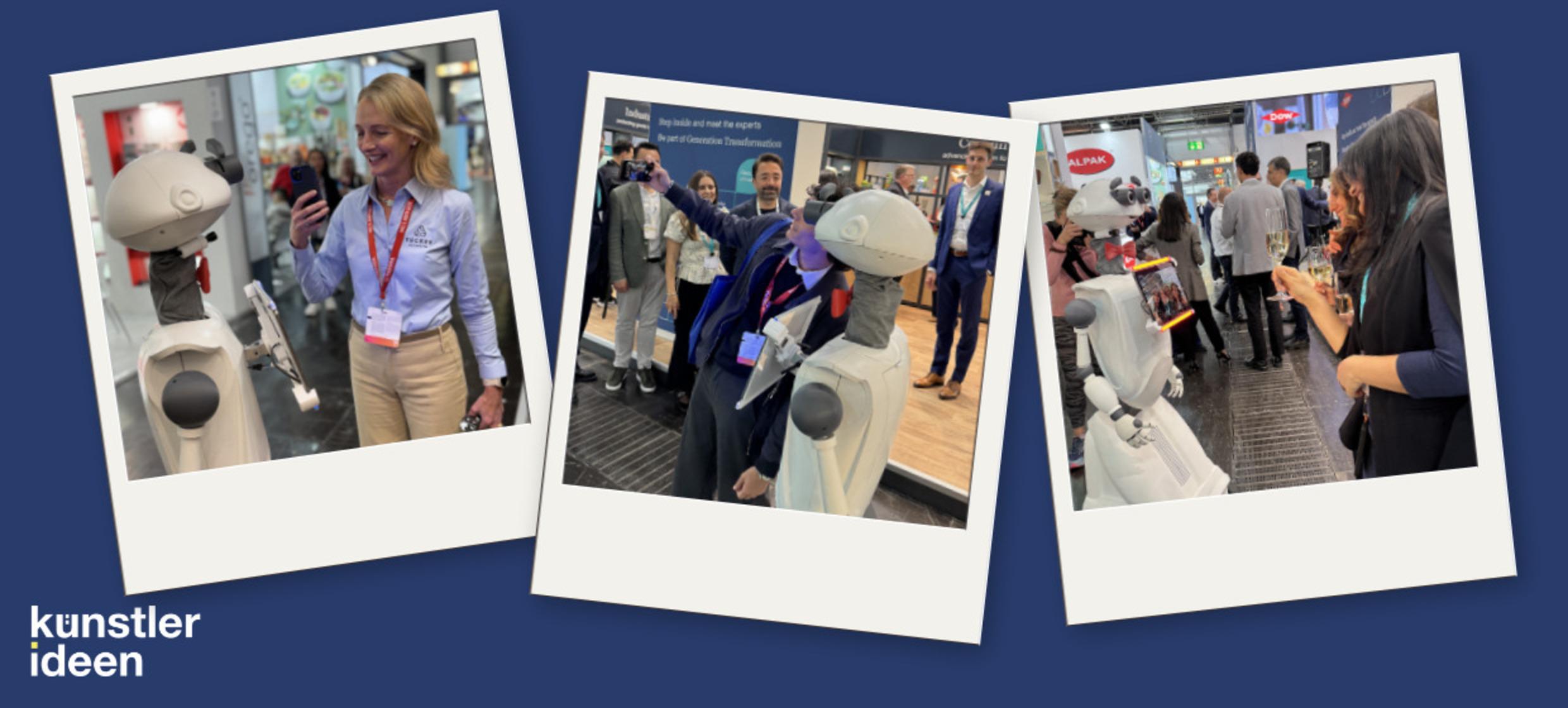 Futuristischer Event-Roboter als Messehighlight 6