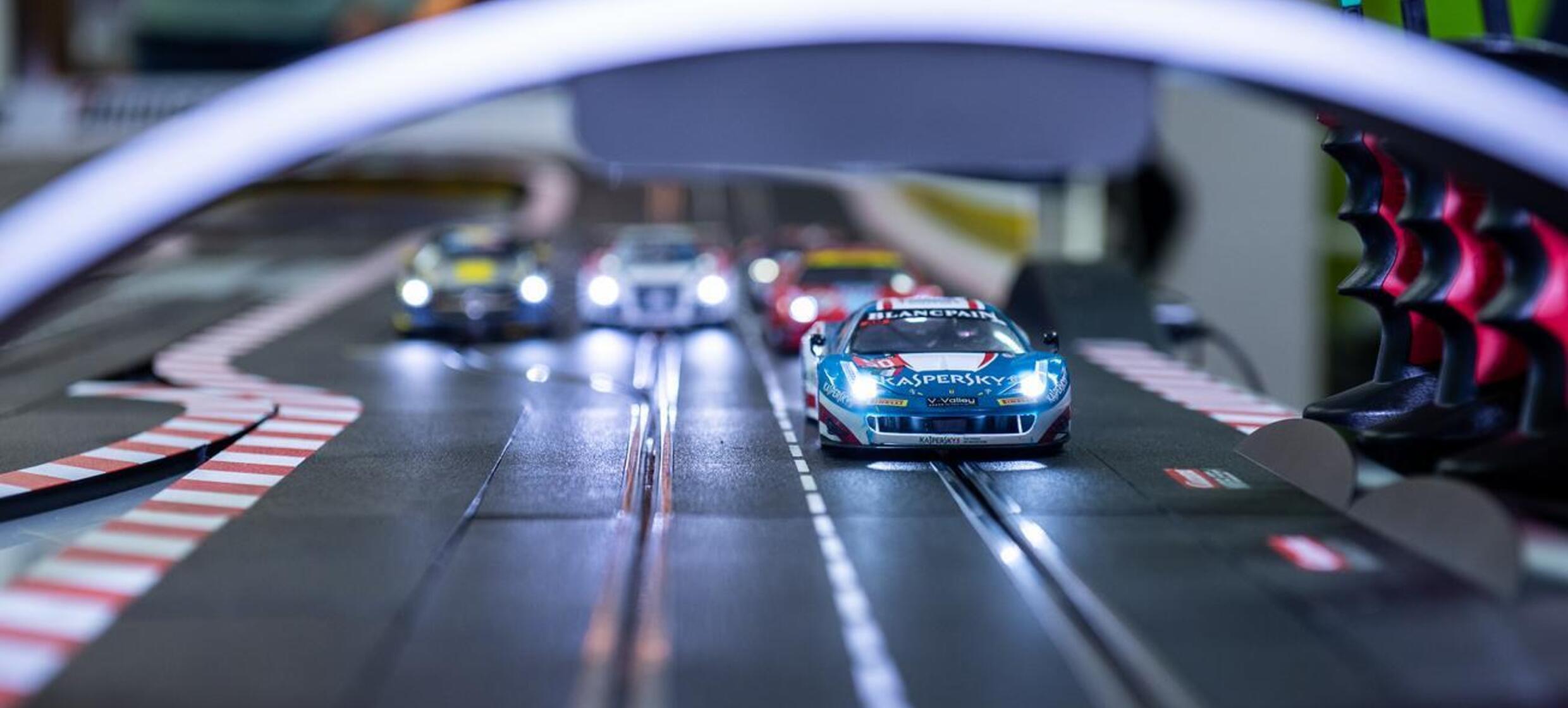 Carrera-Rennbahn-Event – Logenhaus Berlin