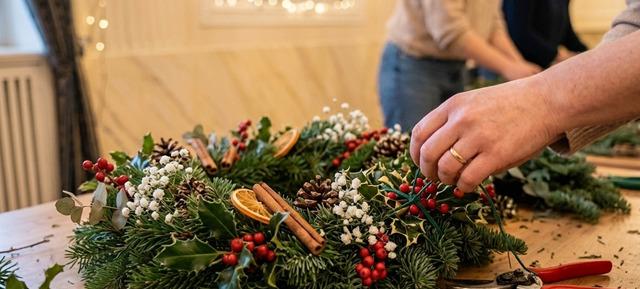 Adventskranz binden – Logenhaus Berlin in Logenhaus Berlin / Berlin 4
