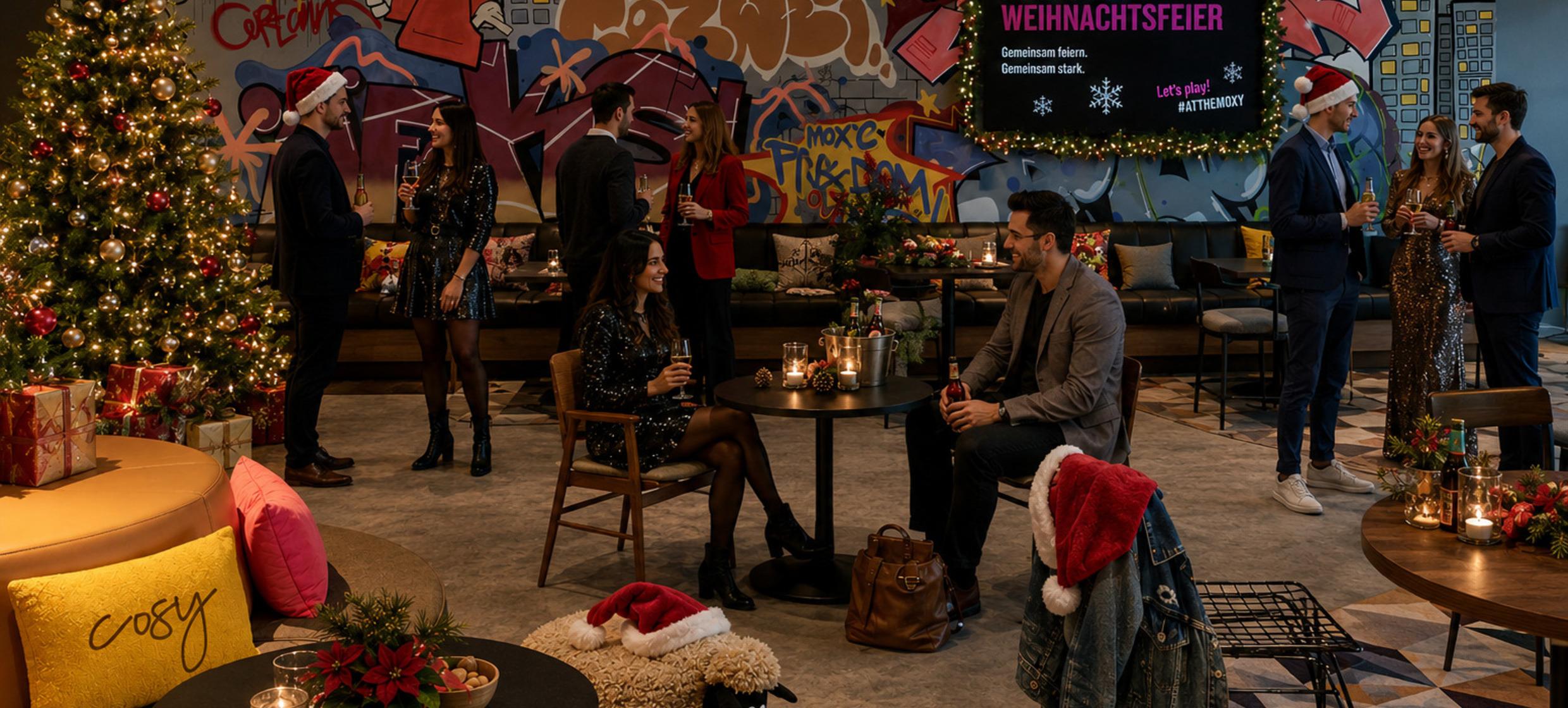 Weihnachtsfeier im MOXY Bochum
