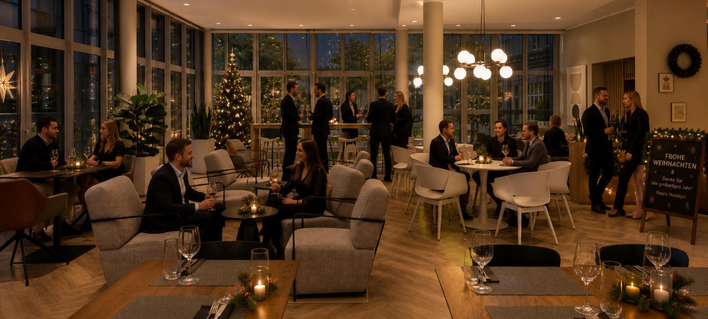 Weihnachtsfeier im Courtyard by Marriott Dortmund