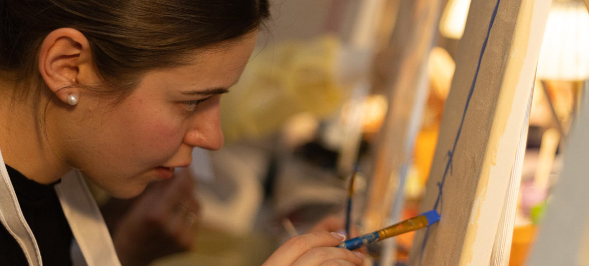 Sip&Paint: Abstraktes Malen 4