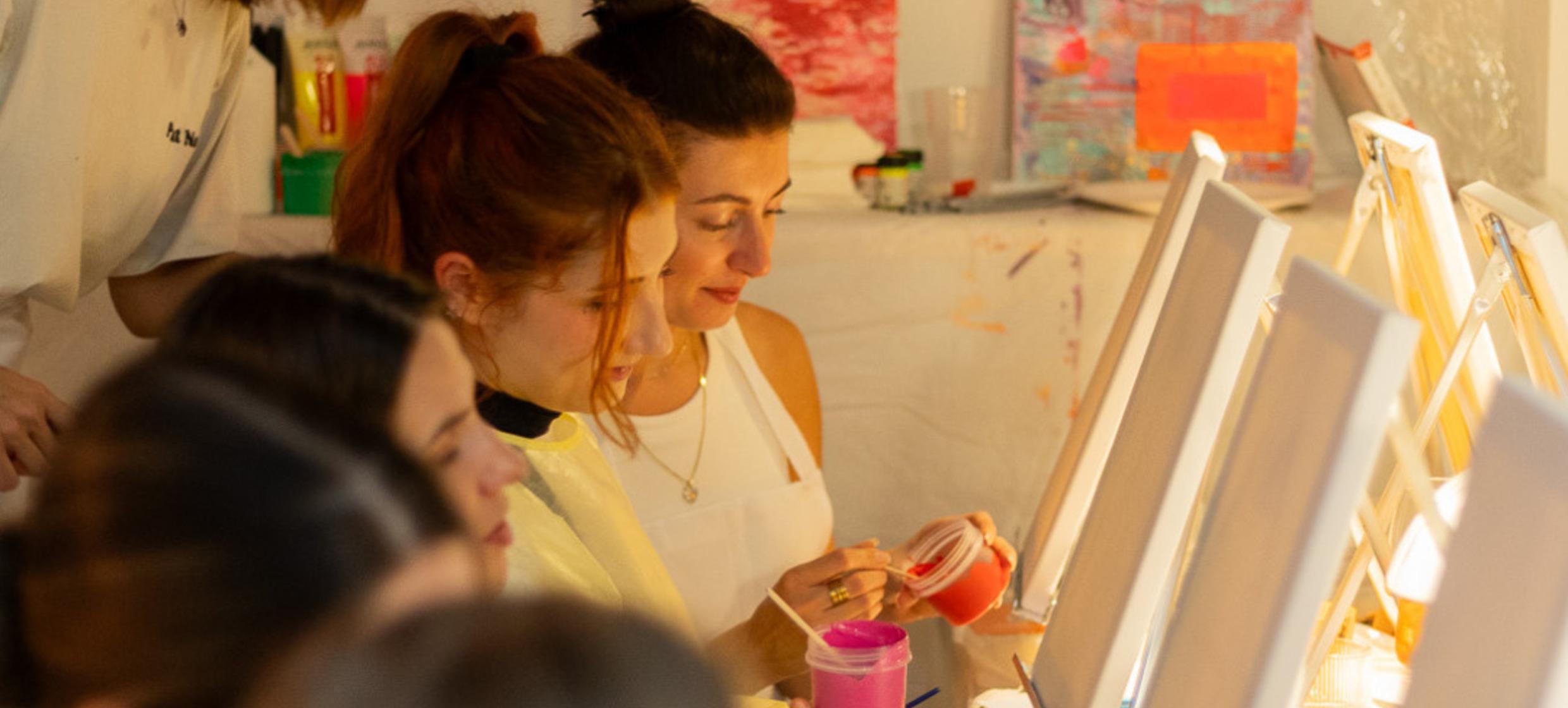 Sip&Paint: Abstraktes Malen 5