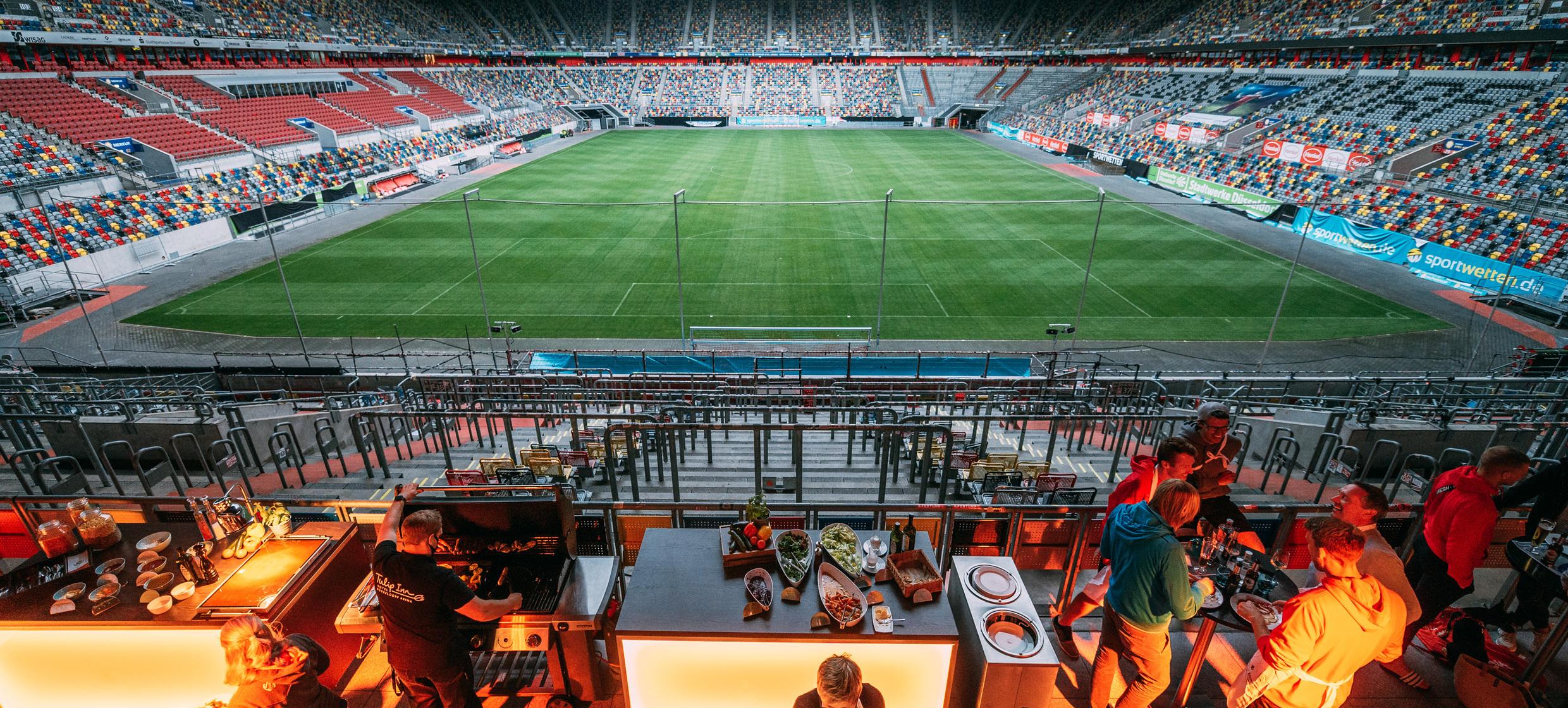 X-Mas BBQ im Stadion