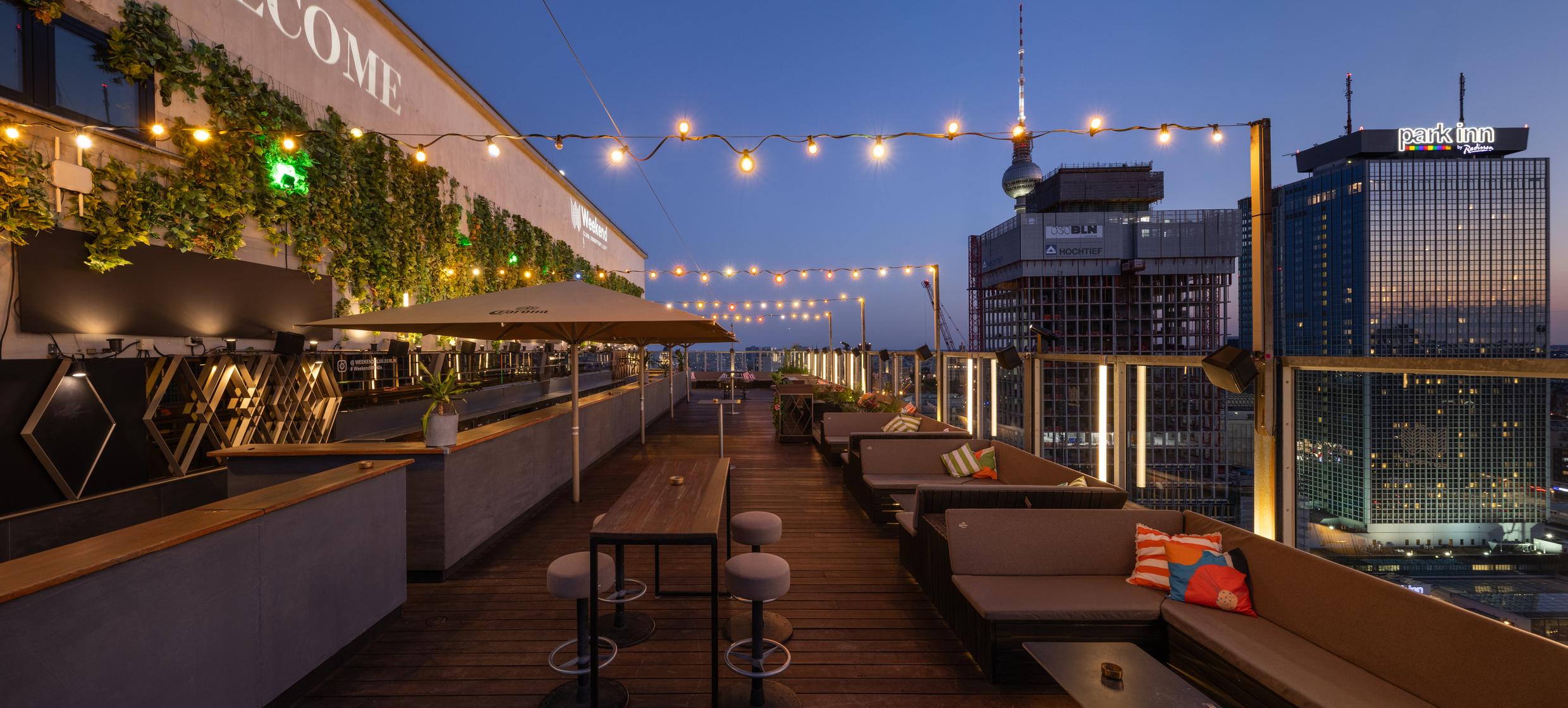 WEEKEND Rooftop Club und Eventlocation in Berlin / Mitte 1