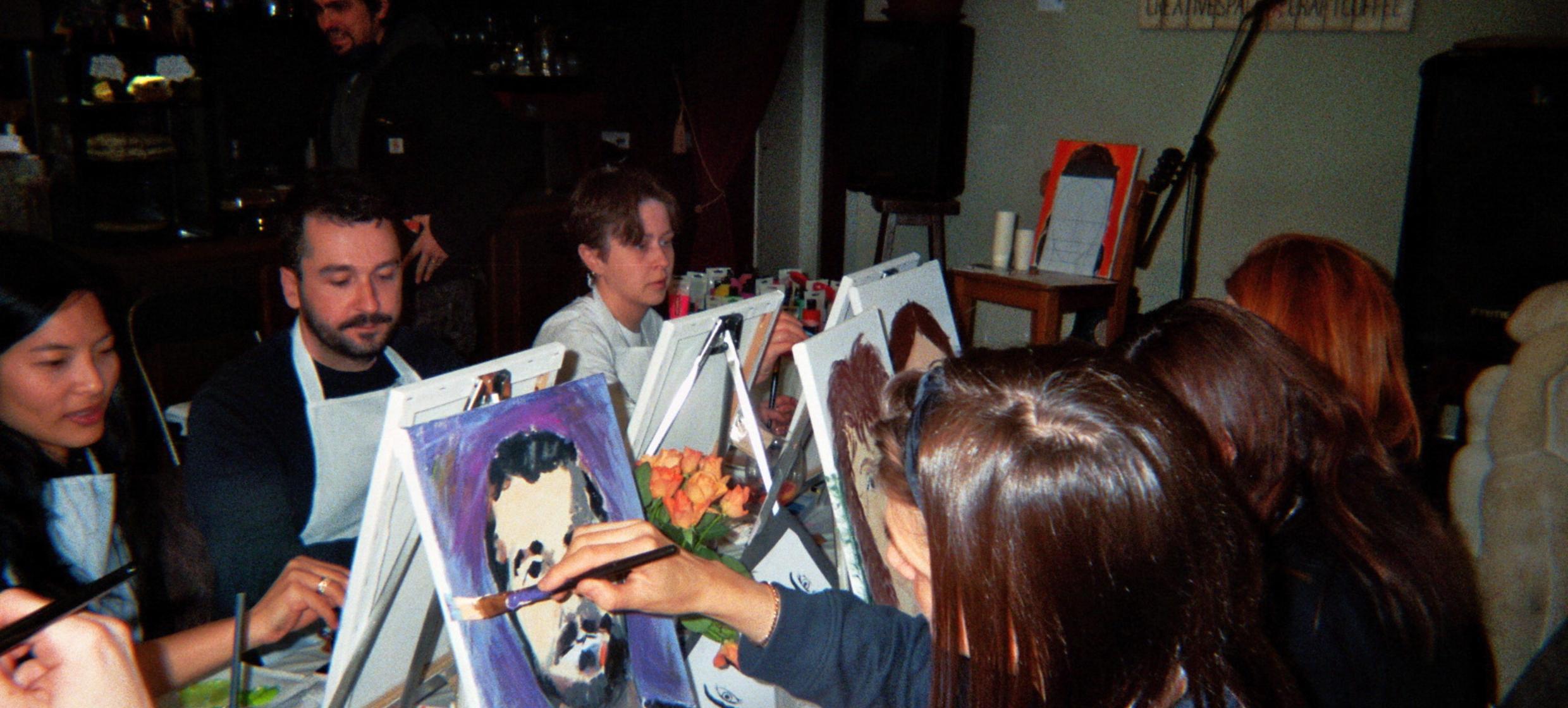 Sip & Paint Your Colleague Team Building in Berlin PaintNow in PaintNow / Berlin 1