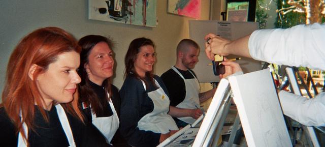 Sip & Paint Your Colleague Team Building in Berlin PaintNow in PaintNow / Berlin 2