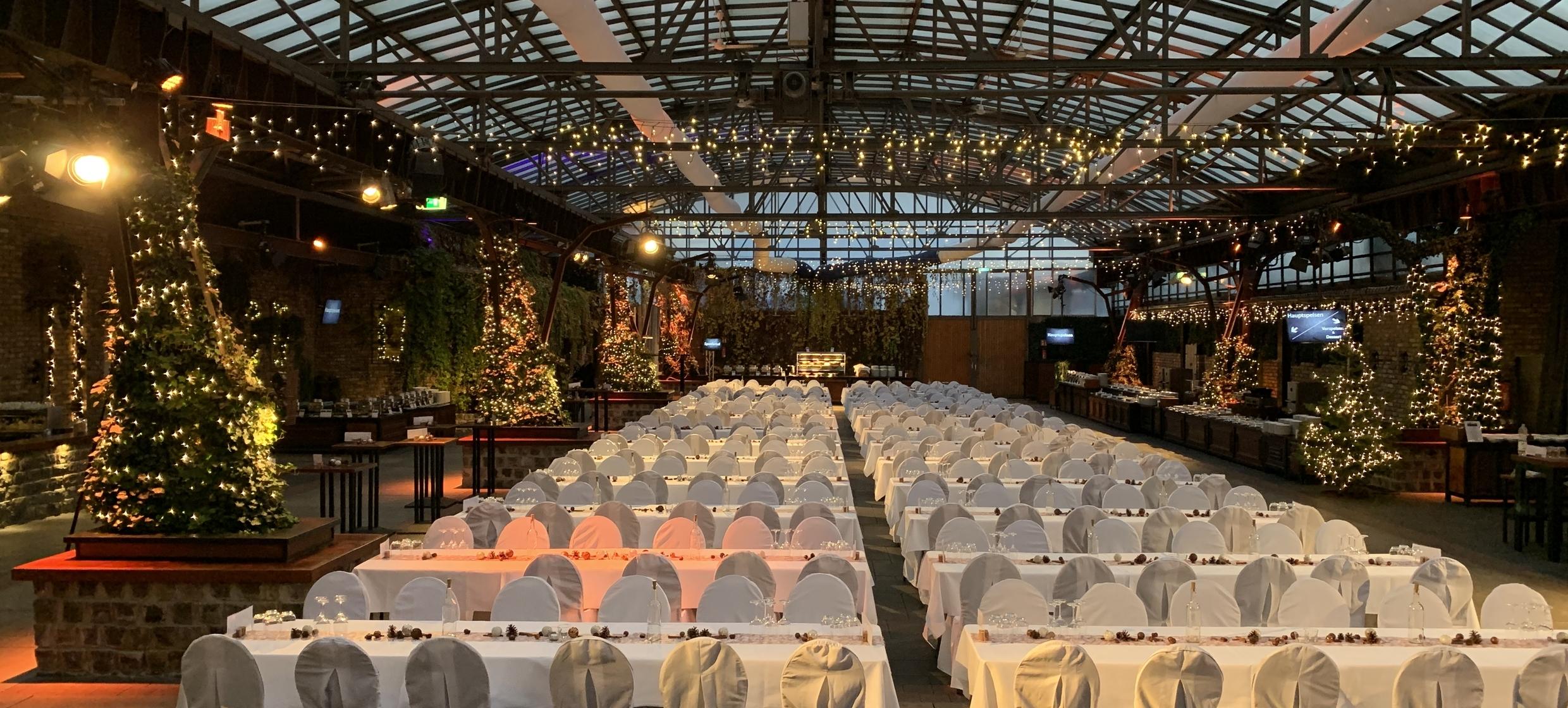 Weihnachtsfeiern in der HALLE Tor 2