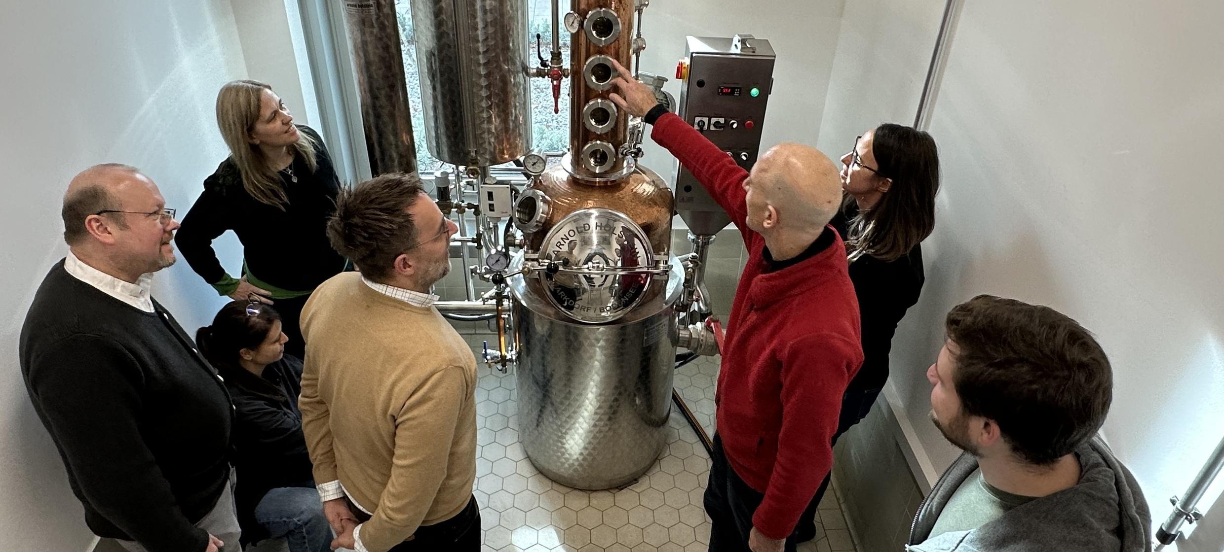 Destillation hautnah – Brenn-Event bei Doemens 6