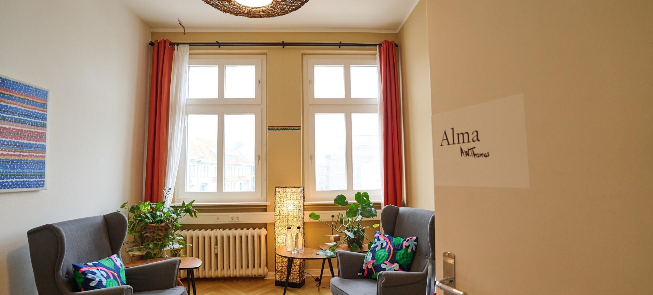 Meeet Wilmersdorf Alma - Ein entspannter Coaching- oder Therapieraum 2