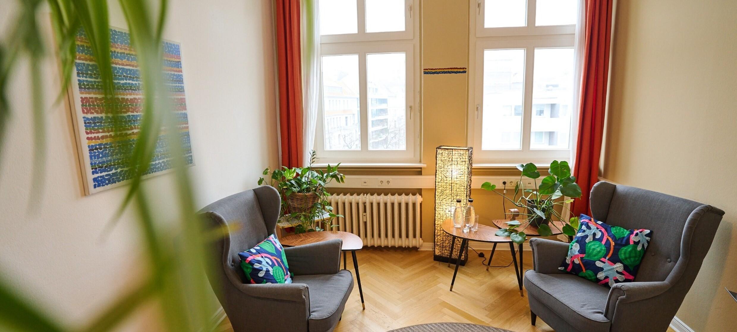 Meeet Wilmersdorf Alma - Ein entspannter Coaching- oder Therapieraum in Berlin / Wilmersdorf 1