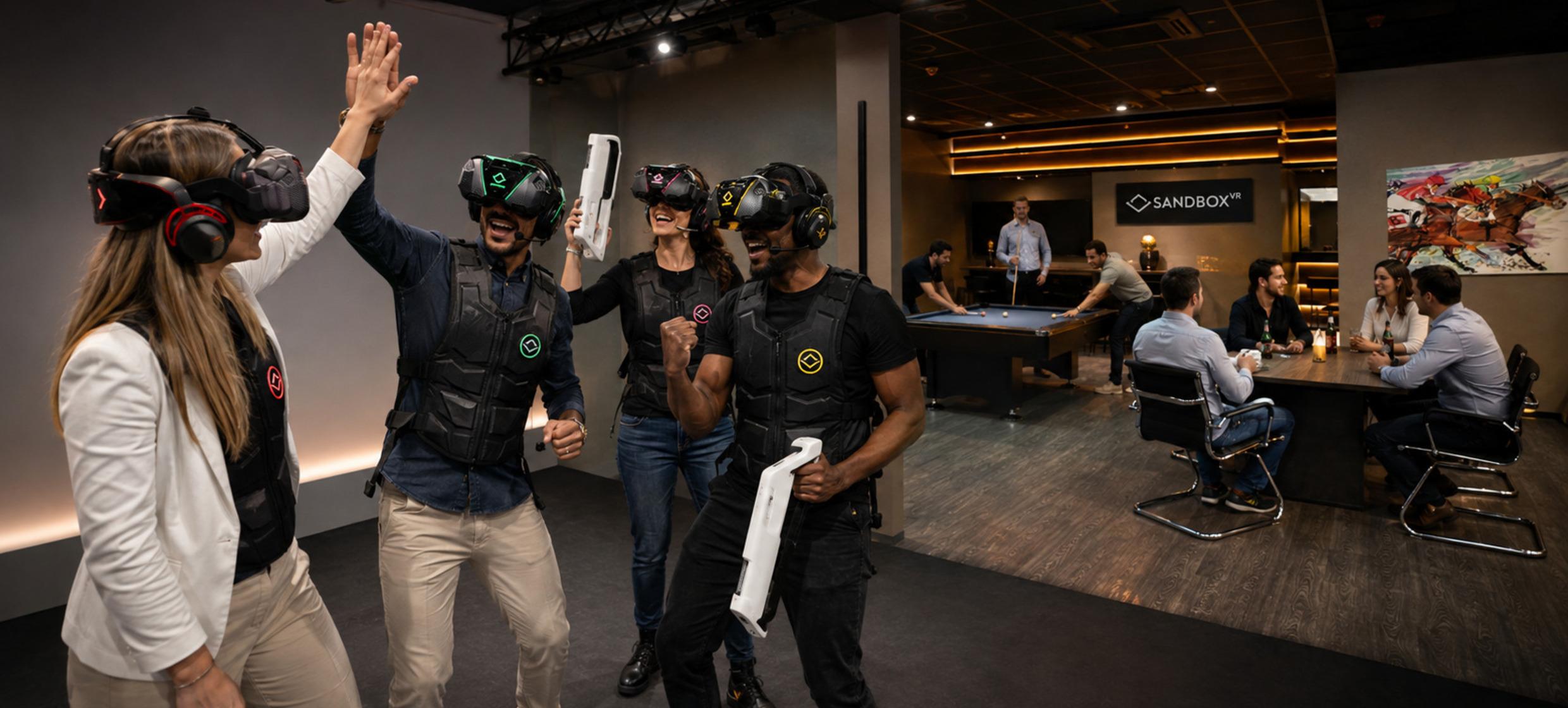 Level Up Your Team - Teamevent mit Virtual Reality im Sandbox VR Osnabrück