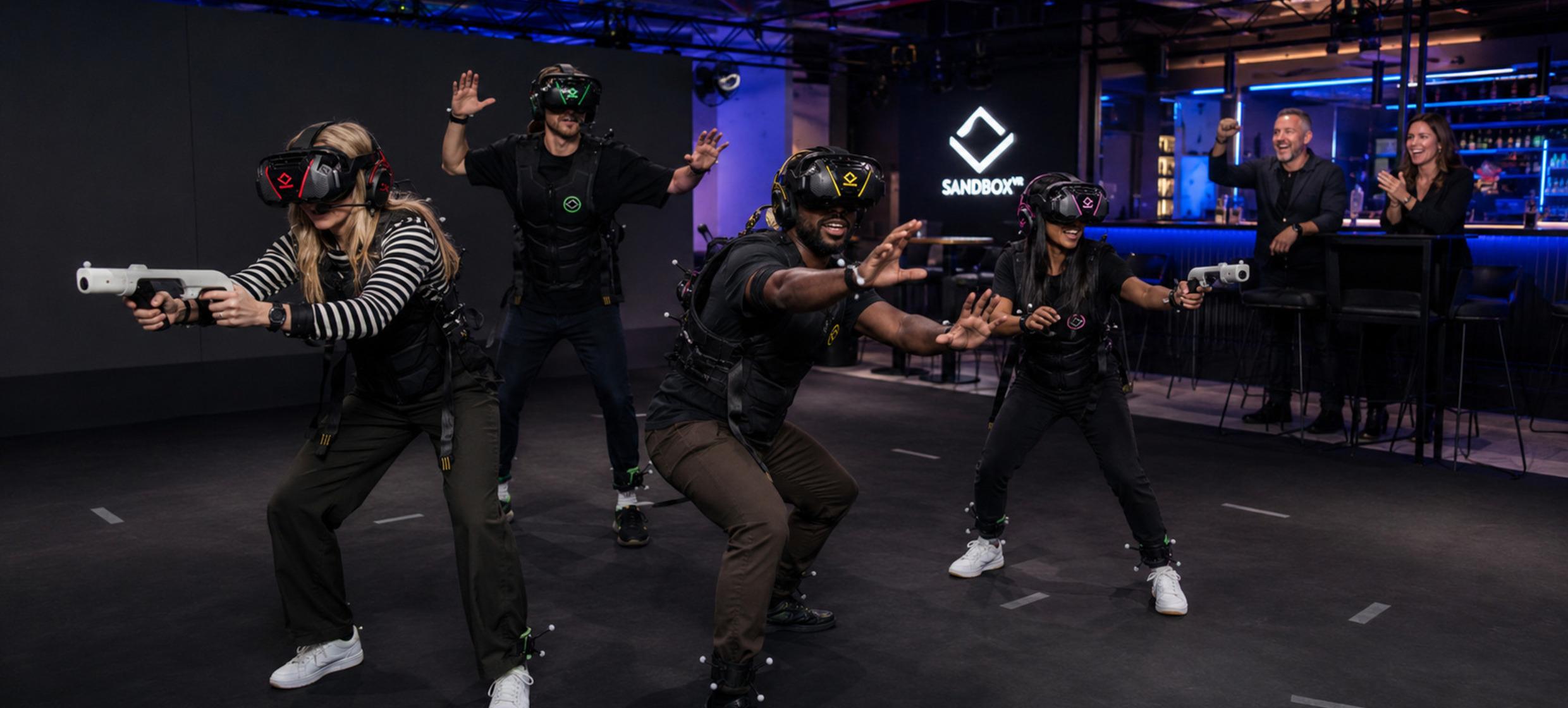 Level Up Your Team - Teamevent mit Virtual Reality im Sandbox VR Hamburg