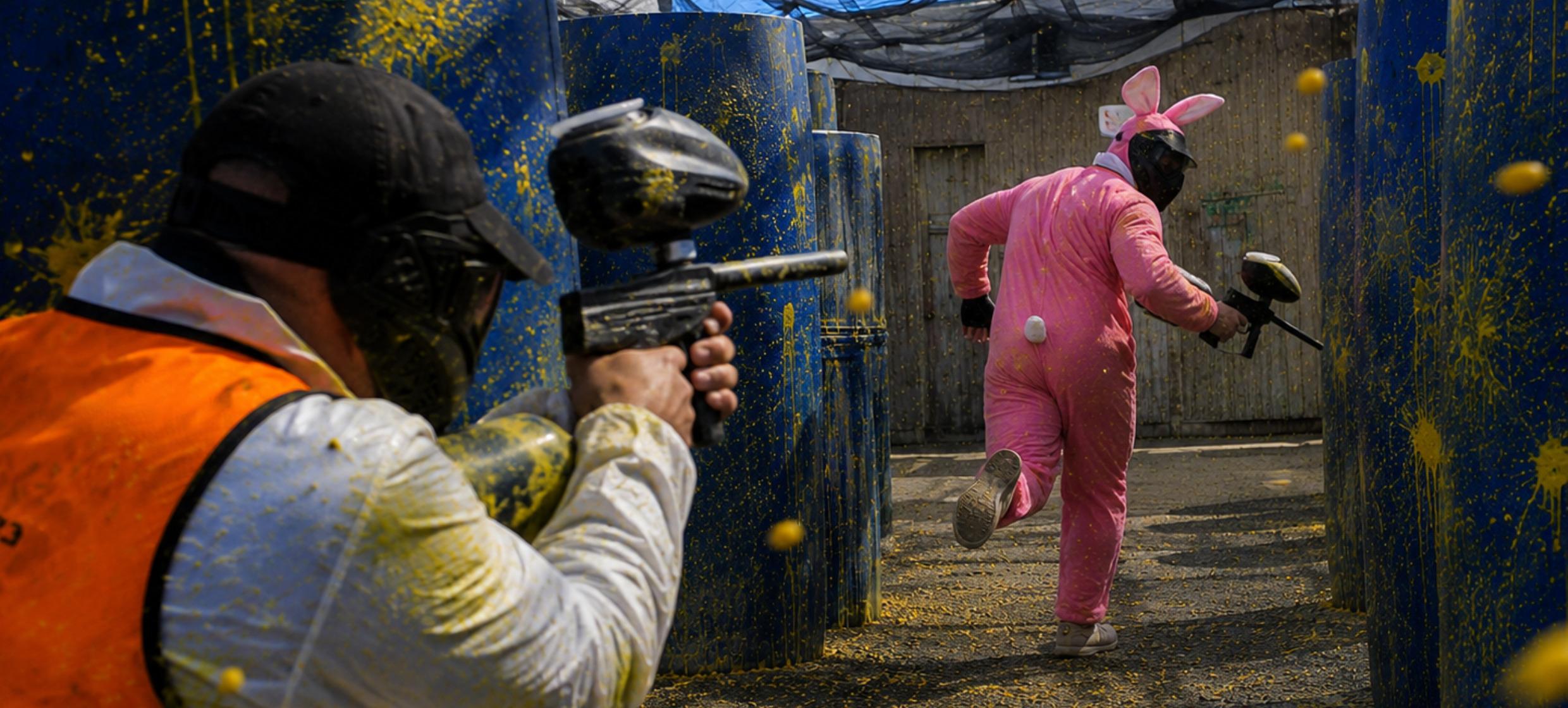 Axtwerfen & Paintball Hamburg 15