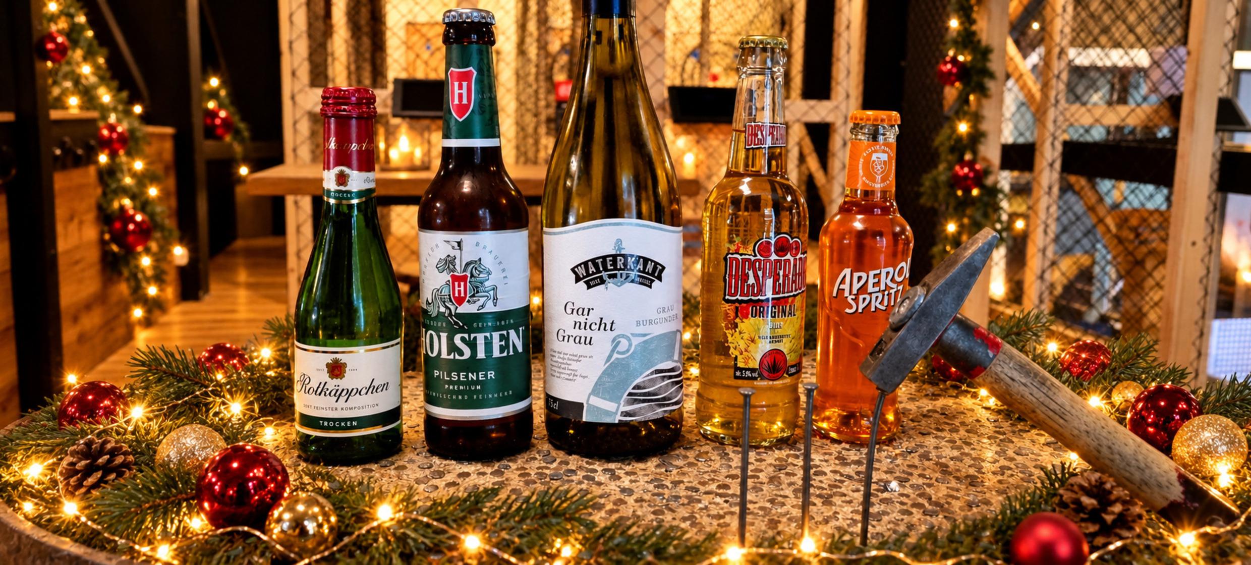 Weihnachtsfeier Axtwerfen 4