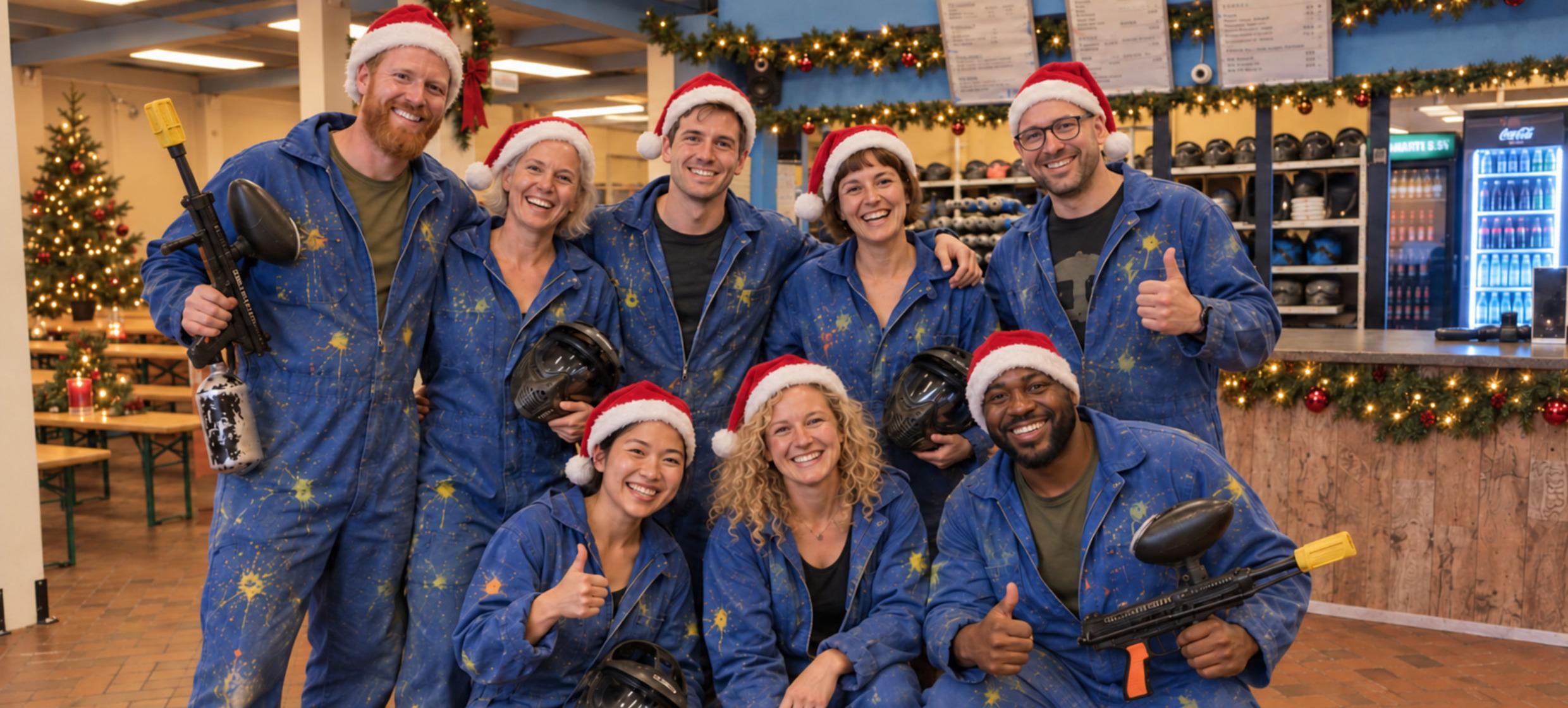 Weihnachtsfeier Paintball 7