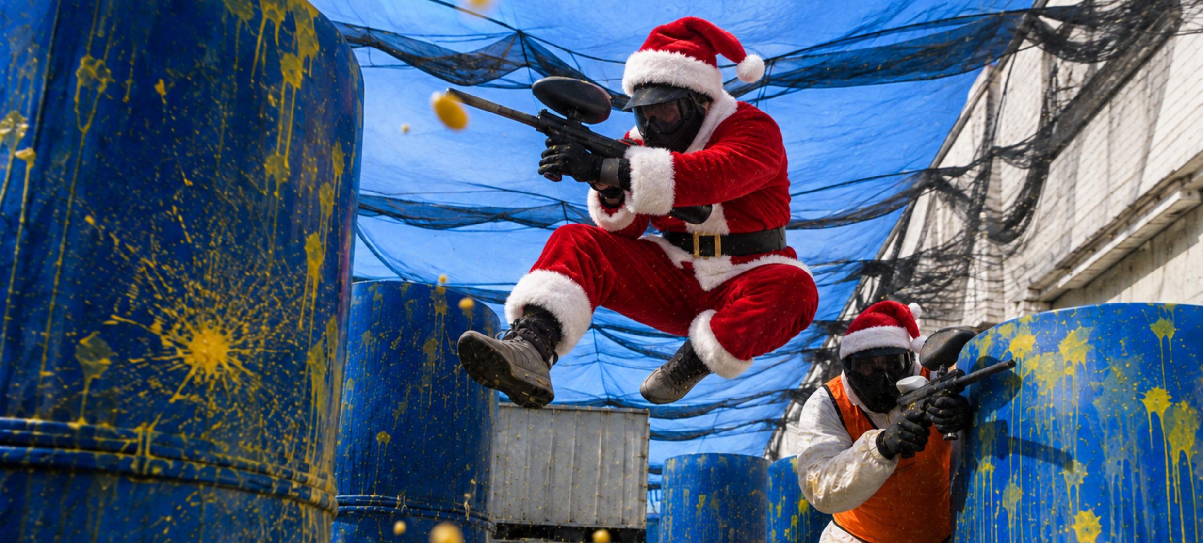 Weihnachtsfeier Paintball 4