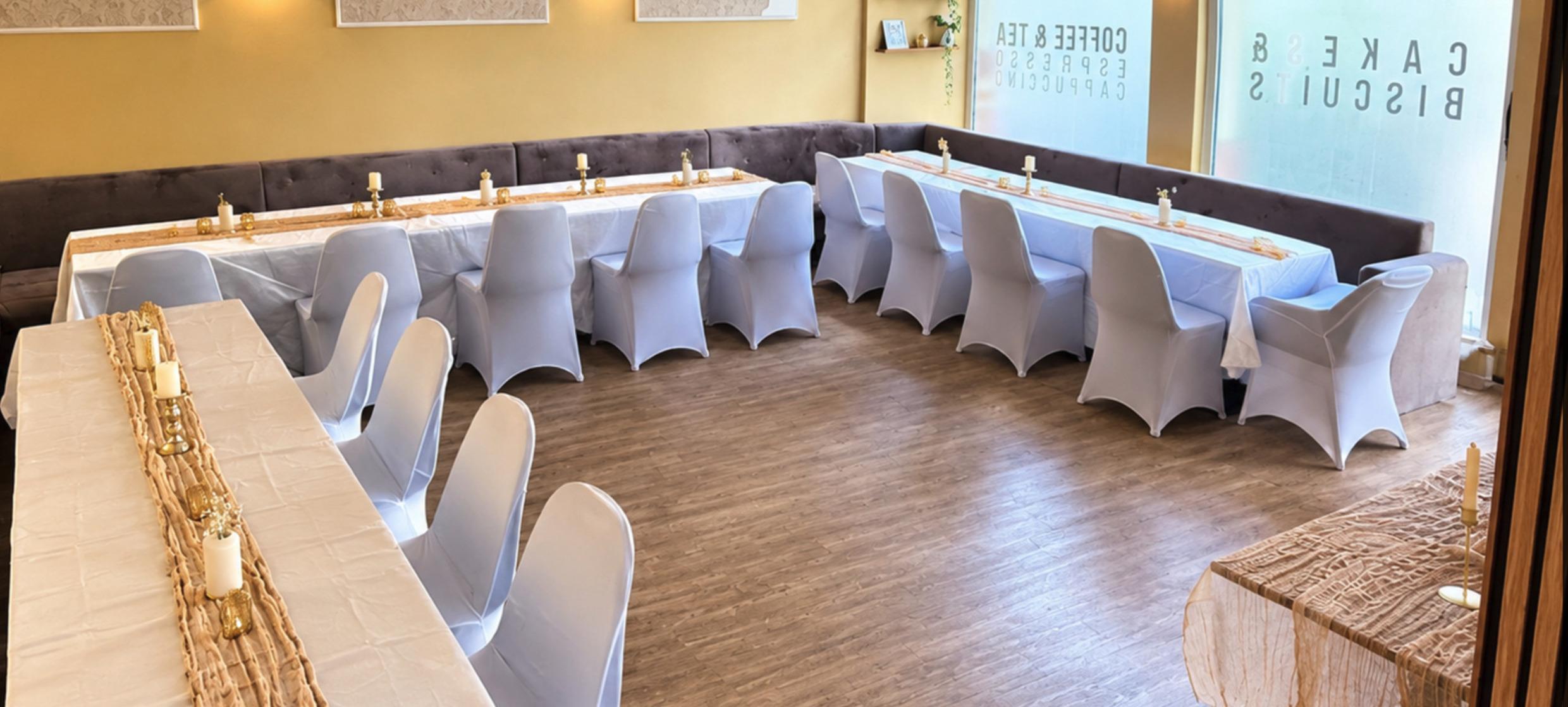 BASIC PAKET – Exklusive Raumnutzung in Eventlocation & Café Maryami / Düsseldorf 1
