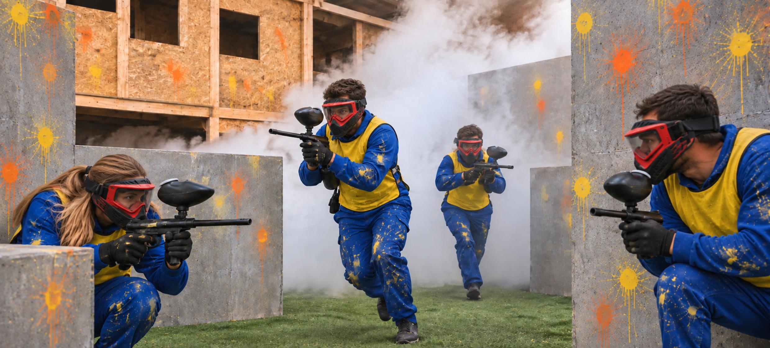 Paintball als Teambuilding