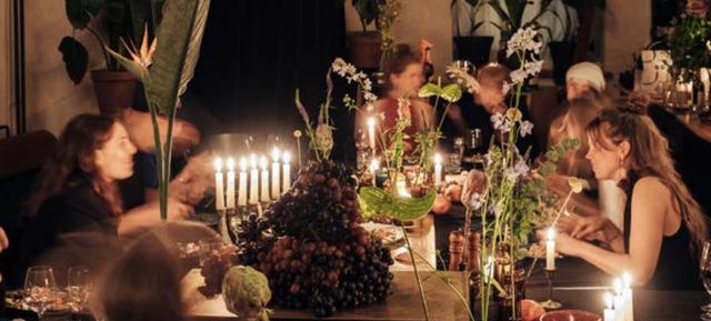 Christmas Dinner - Seated Dinner in bock Atelier / Berlin 2