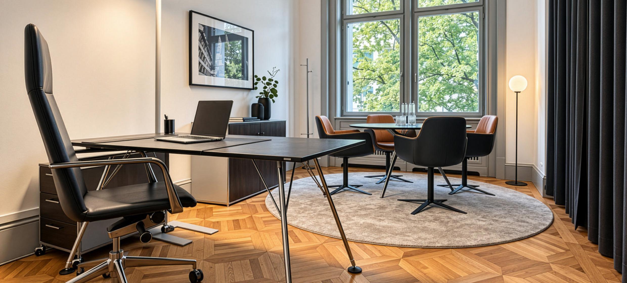 SATELLITE OFFICE Haus Gryffenberg Bahnhofstraße Tagessuite „Sihl“ 2