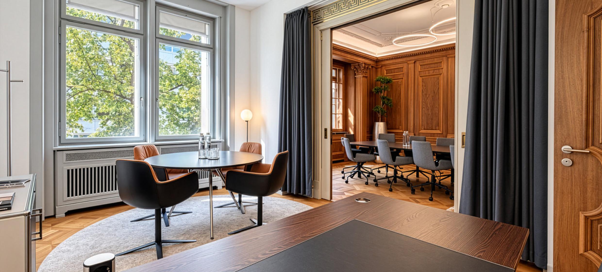 SATELLITE OFFICE Haus Gryffenberg Bahnhofstraße Tagessuite „Sihl“ 3