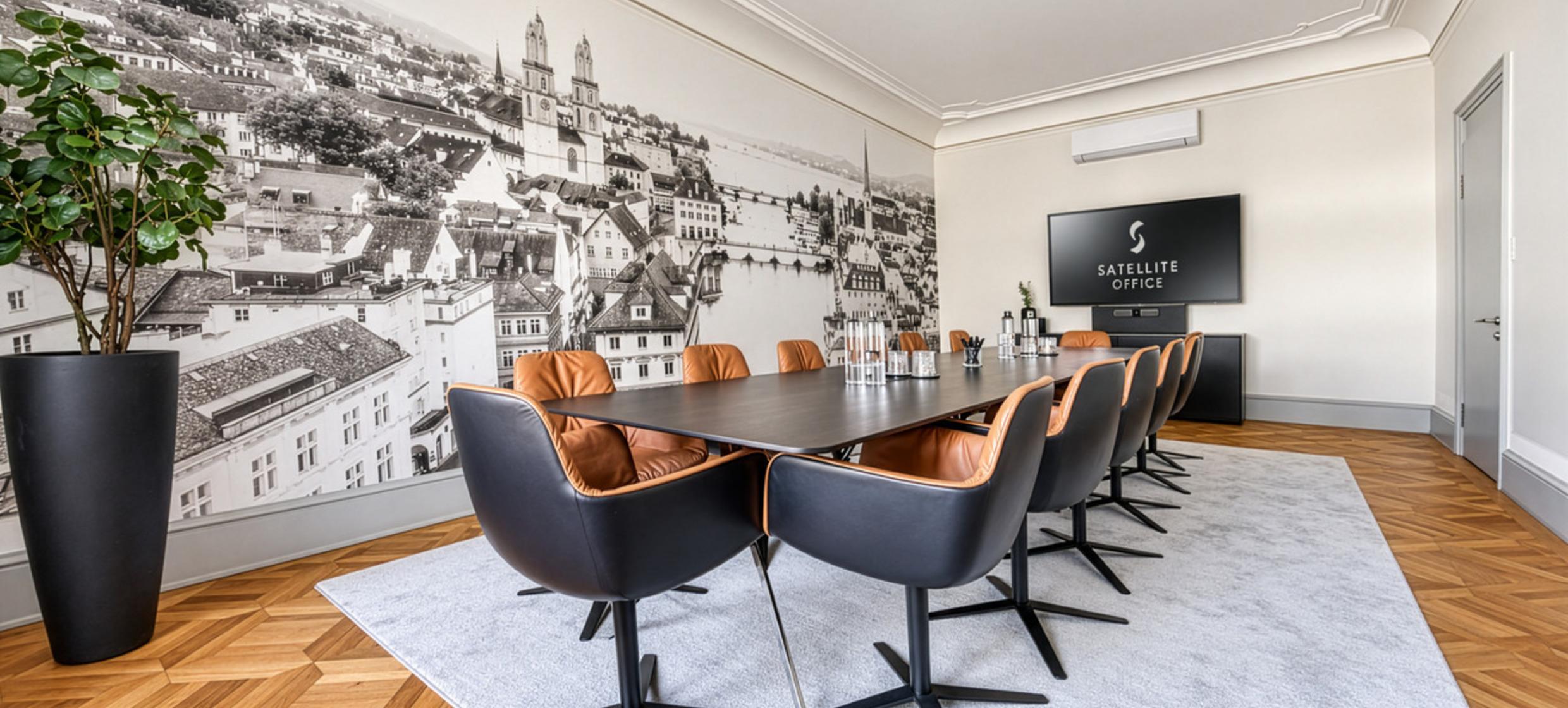 SATELLITE OFFICE Haus Gryffenberg Bahnhofstraße Konferenzraum „Limmat“ 2